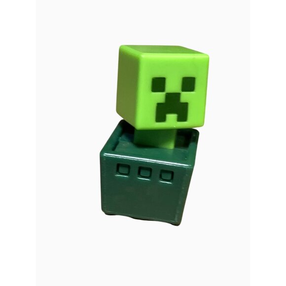 Minecraft Creeper Basic Figure Spawn Egg and Minecart Creeper Custom Lot - Picture 8 of 10
